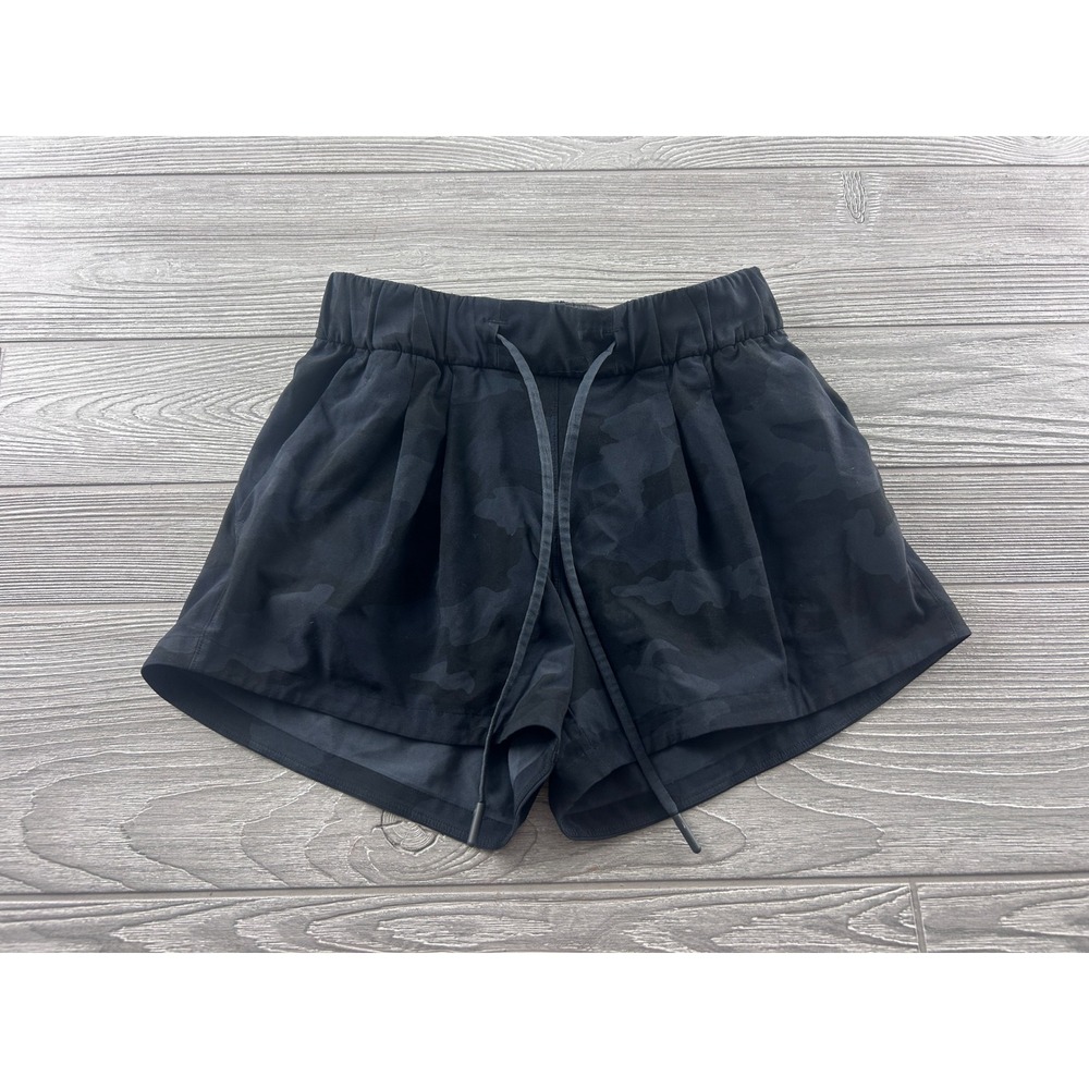 Lululemon Stroll at Sundown Short 3 Heritage 365 Camo Deep Coal Multi Size 0
